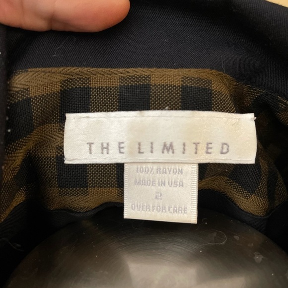 VINTAGE THE LIMITED zipper collared dress sz 2 - Picture 8 of 8